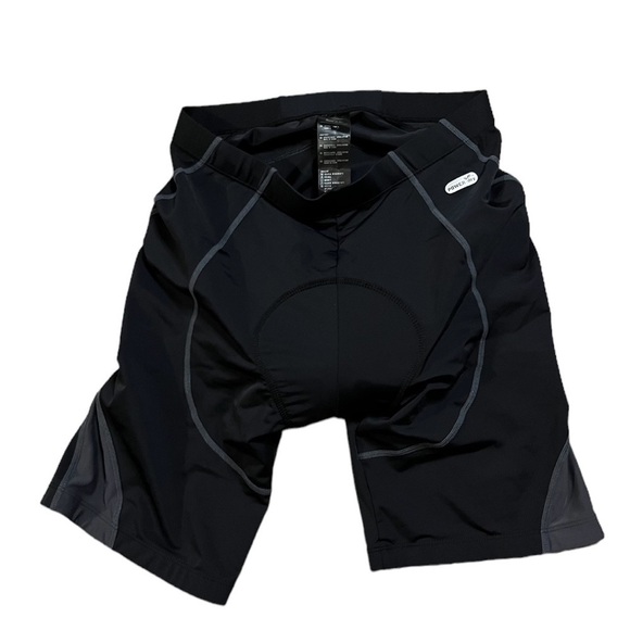 Santic Mens Black Cycling Padded Spandex Shorts Size Large - Picture 1 of 8